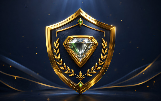 Casino chips and gold coins